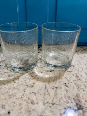 Makers Mark Bourbon Limited Edition Holiday Glasses - set of 2